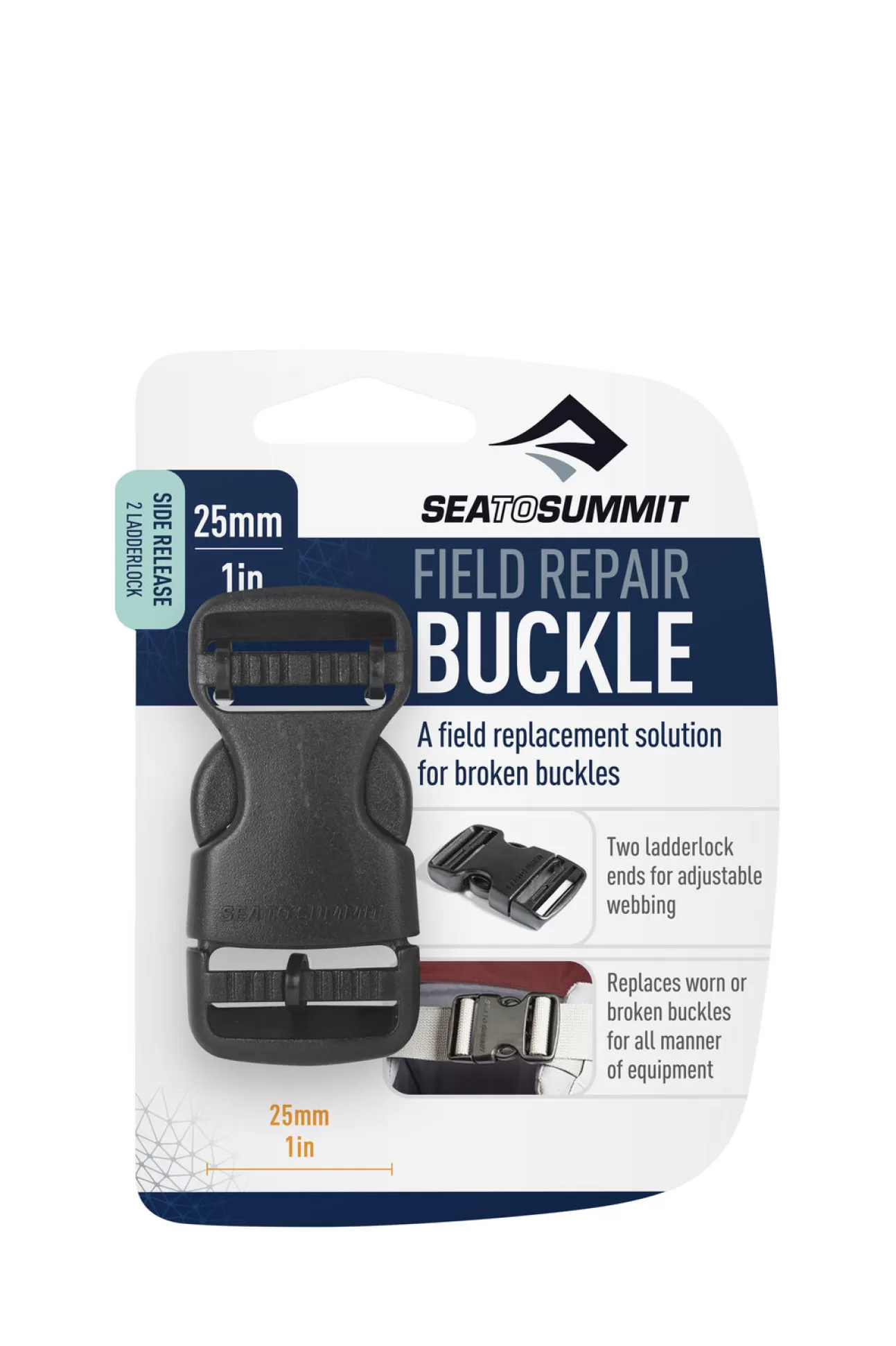 Sea To Summit Field Repair Buckle 25Mm Side Release Ladderlock>Macpac Store